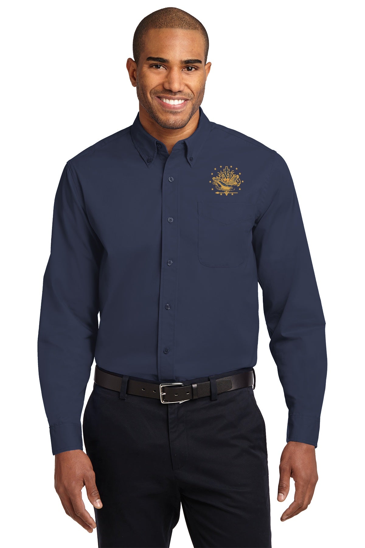 Marian Friars Minor S608 Port Authority Long Sleeve Easy Care Shirt