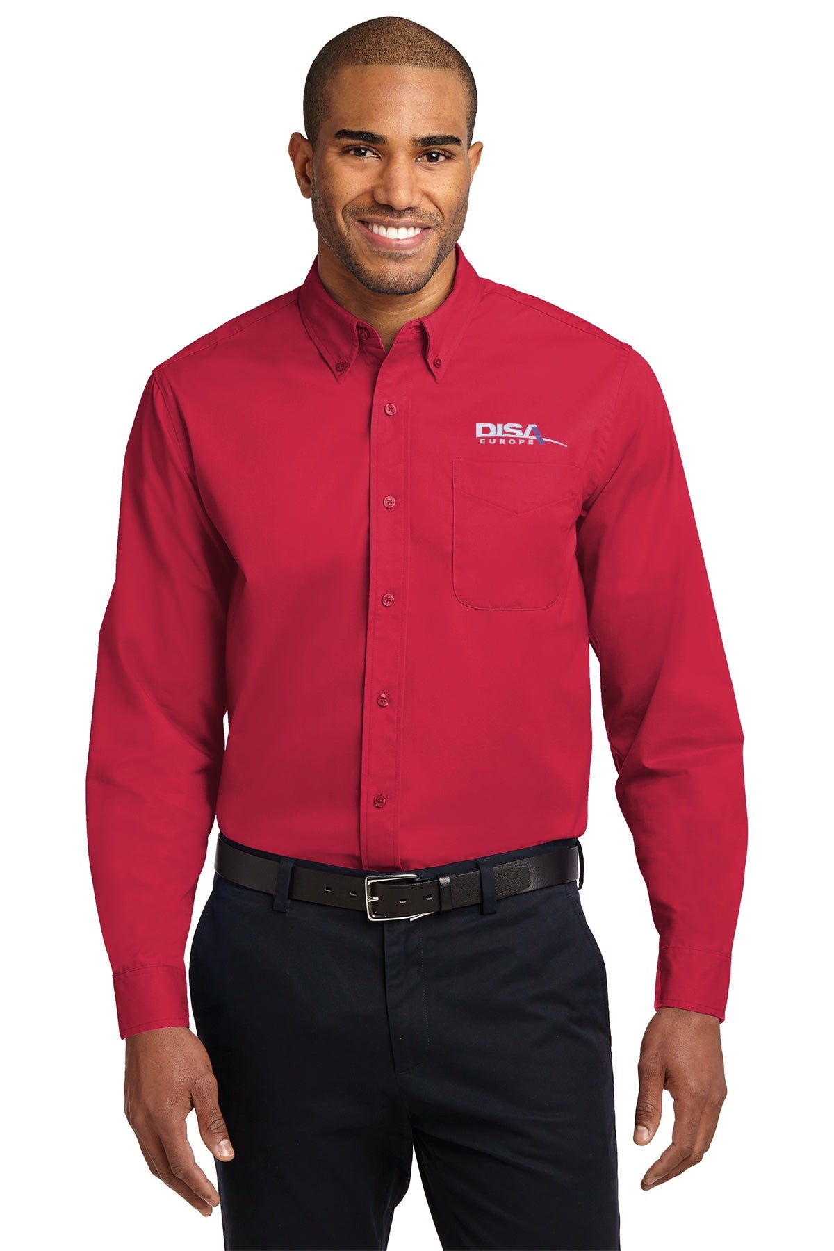 DISA S608 Port Authority Long Sleeve Easy Care Shirt