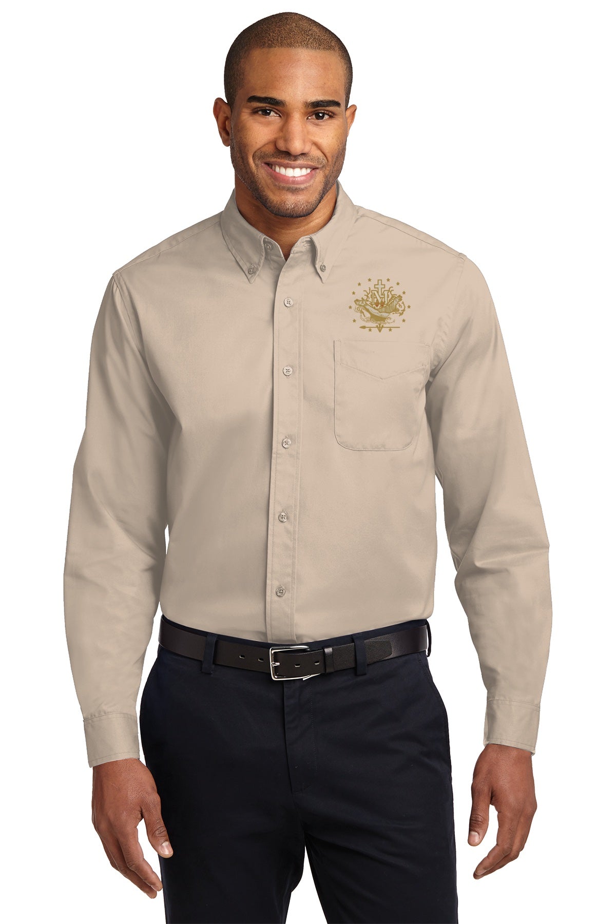 Marian Friars Minor S608 Port Authority Long Sleeve Easy Care Shirt