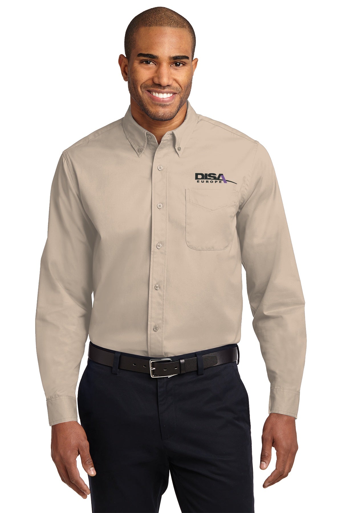 DISA S608 Port Authority Long Sleeve Easy Care Shirt