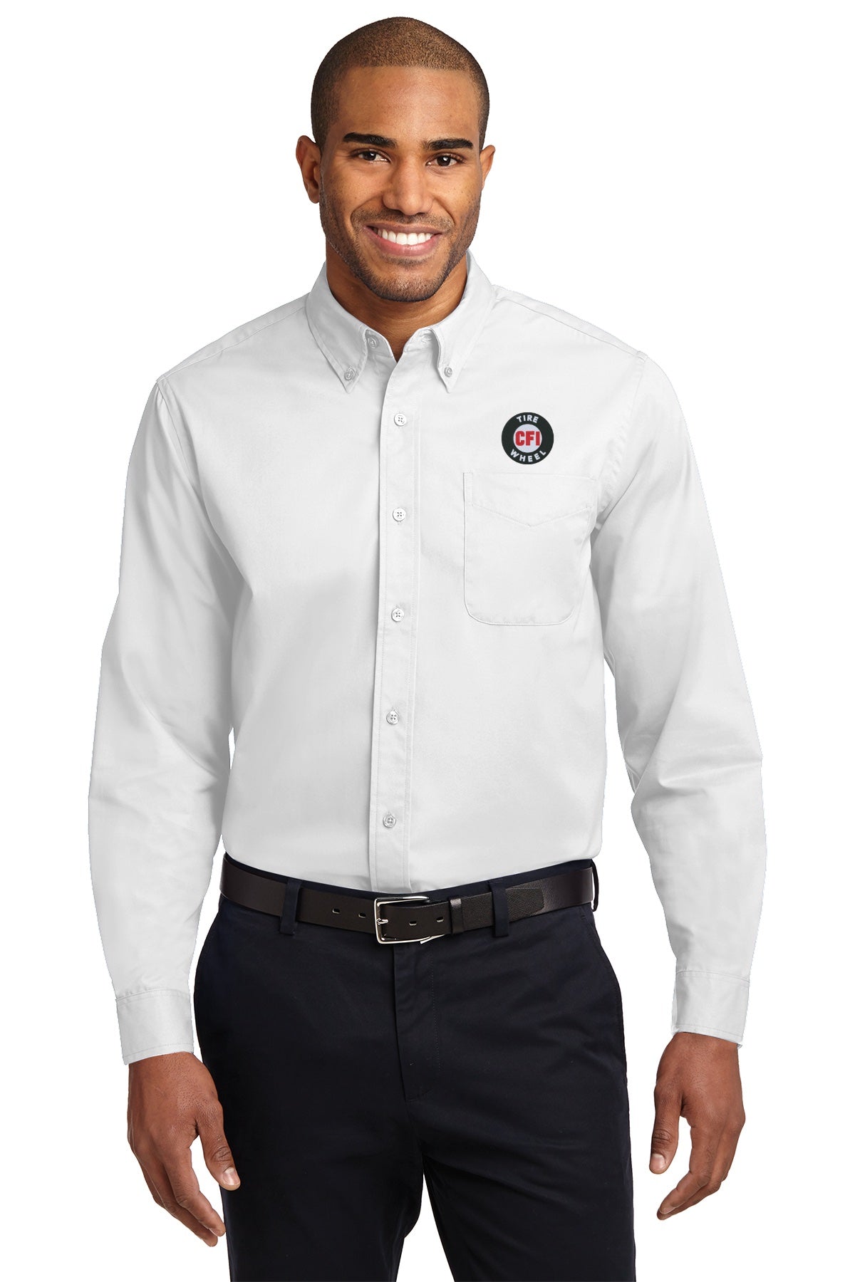 CFI Tire Wheel S608 Port Authority Long Sleeve Easy Care Shirt