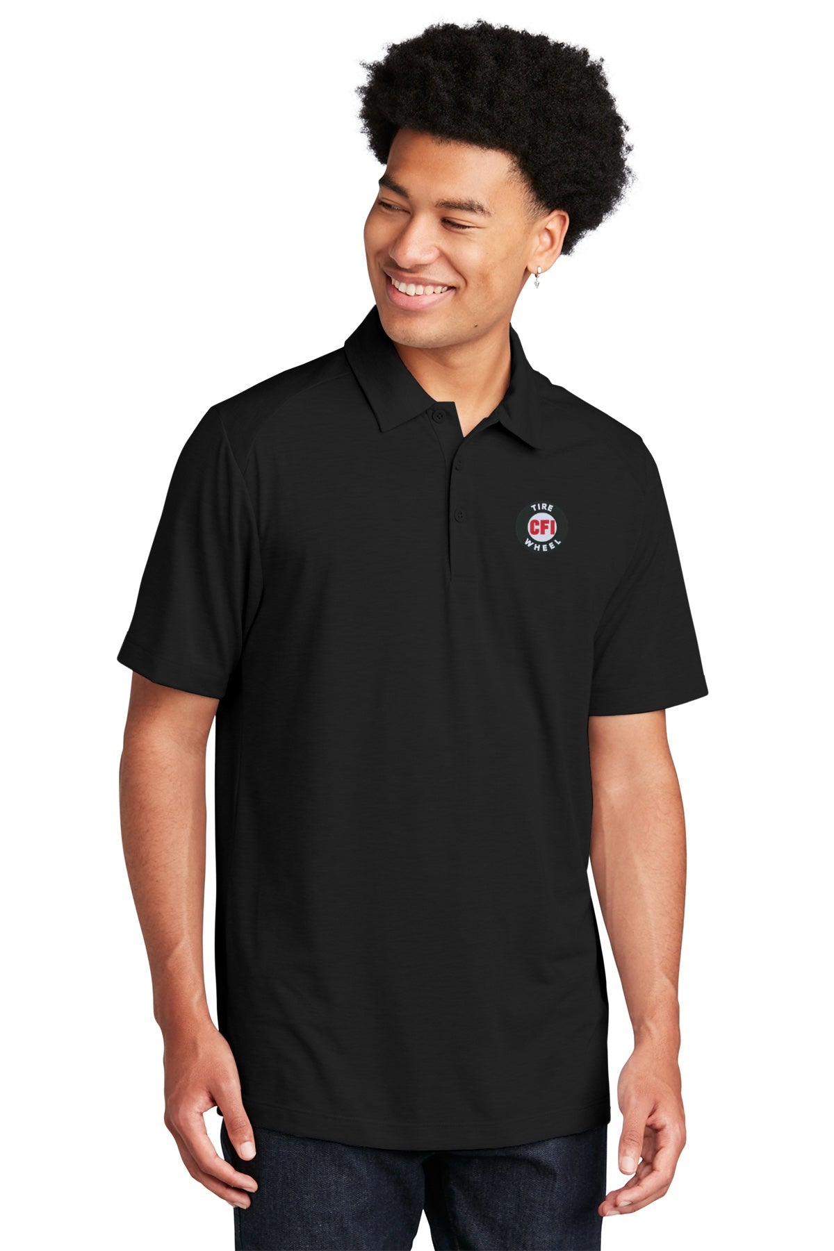 CFI Tire Wheel ST405 Sport-Tek ® PosiCharge ® Tri-Blend Wicking Polo