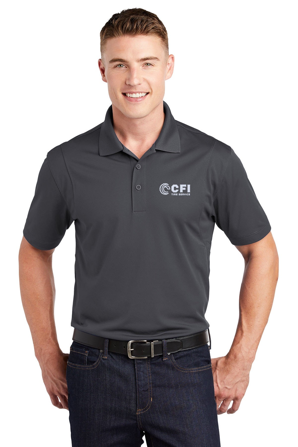 CFI Tire Service ST650 Sport-Tek® Micropique Sport-Wick® Polo