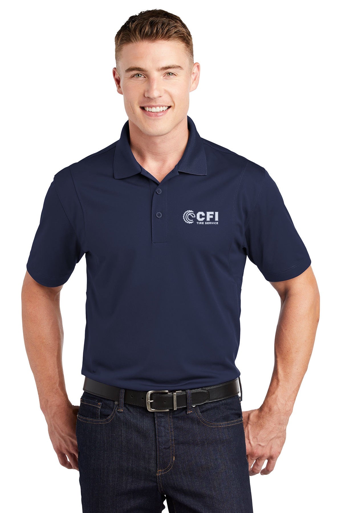 CFI Tire Service ST650 Sport-Tek® Micropique Sport-Wick® Polo