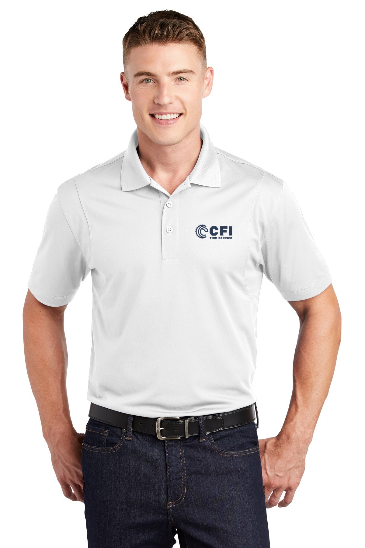 CFI Tire Service ST650 Sport-Tek® Micropique Sport-Wick® Polo