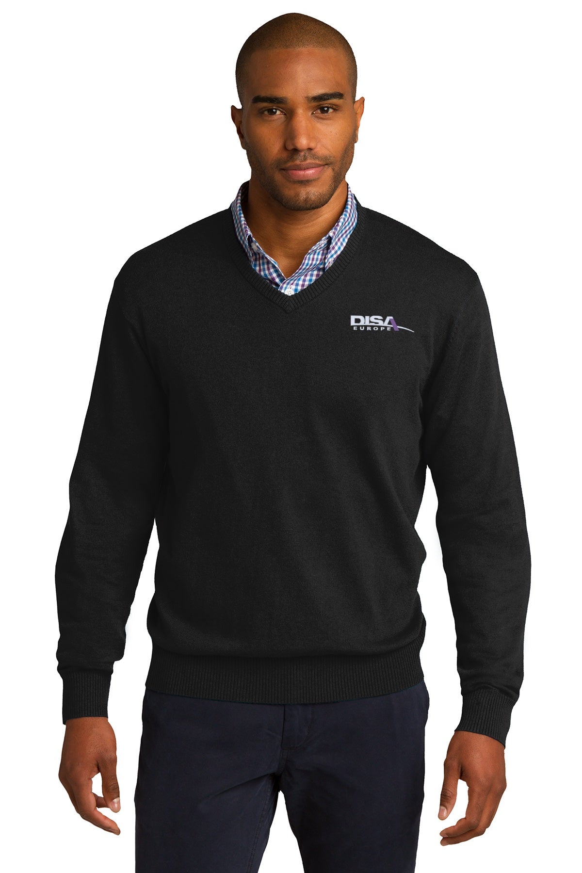 DISA SW2850 Port Authority® V-Neck Sweater