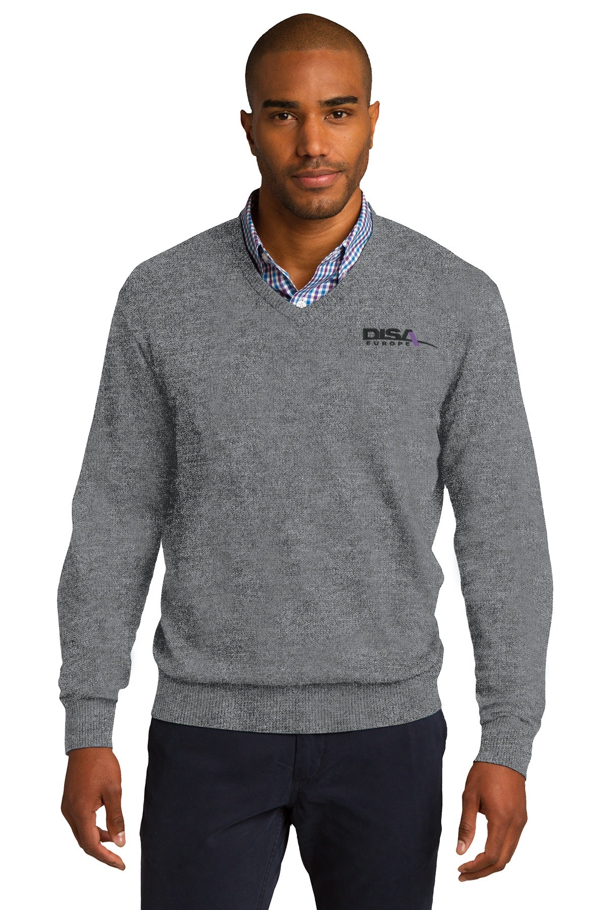 DISA SW2850 Port Authority® V-Neck Sweater