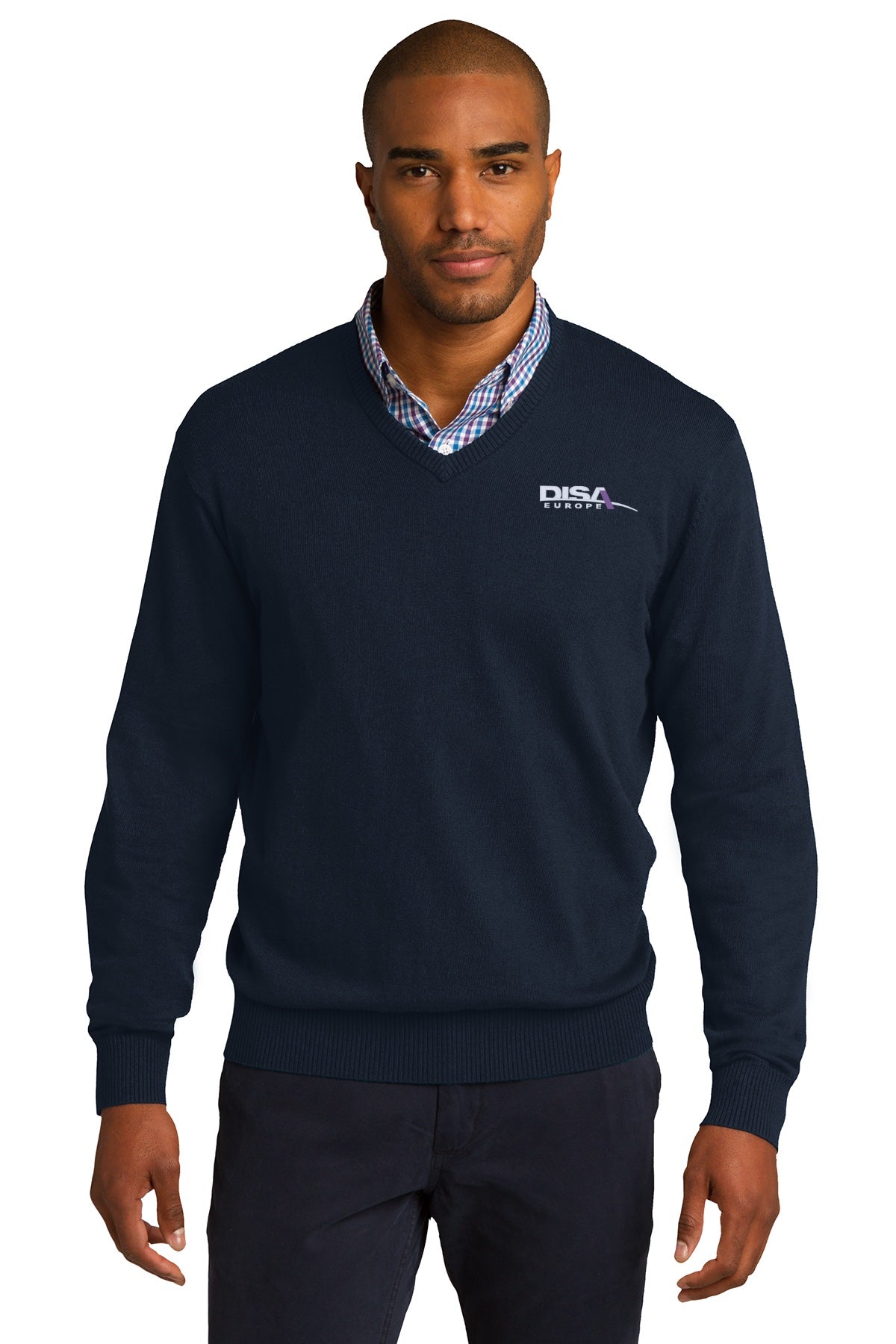 DISA SW2850 Port Authority® V-Neck Sweater