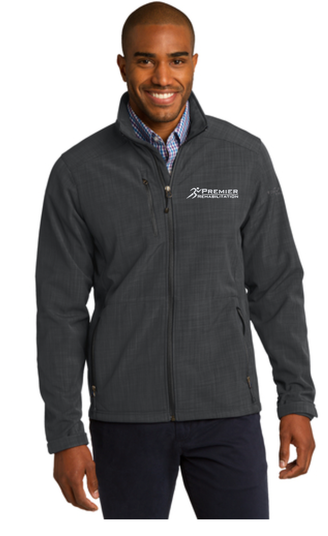 Premier Rehab EB532 Eddie Bauer® Shaded Crosshatch Soft Shell Jacket