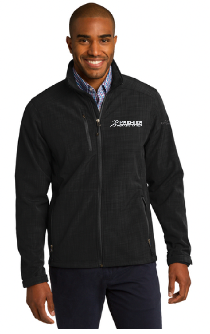 Premier Rehab EB532 Eddie Bauer® Shaded Crosshatch Soft Shell Jacket