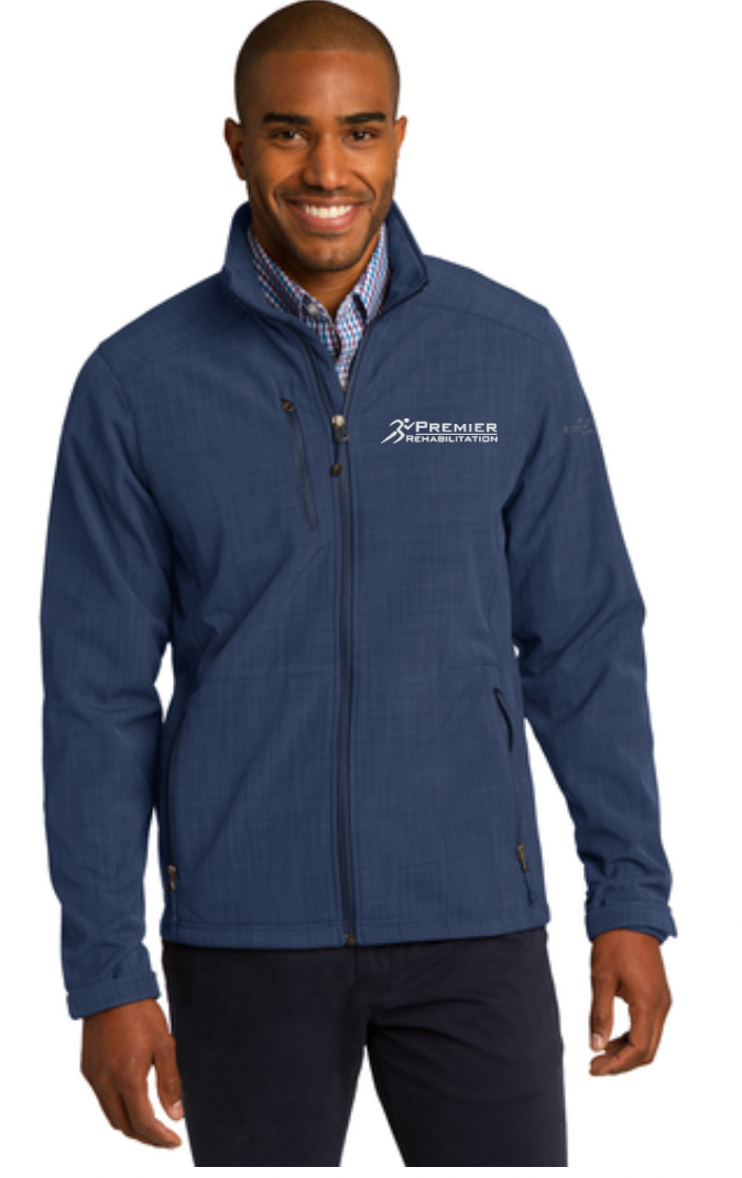Premier Rehab EB532 Eddie Bauer® Shaded Crosshatch Soft Shell Jacket