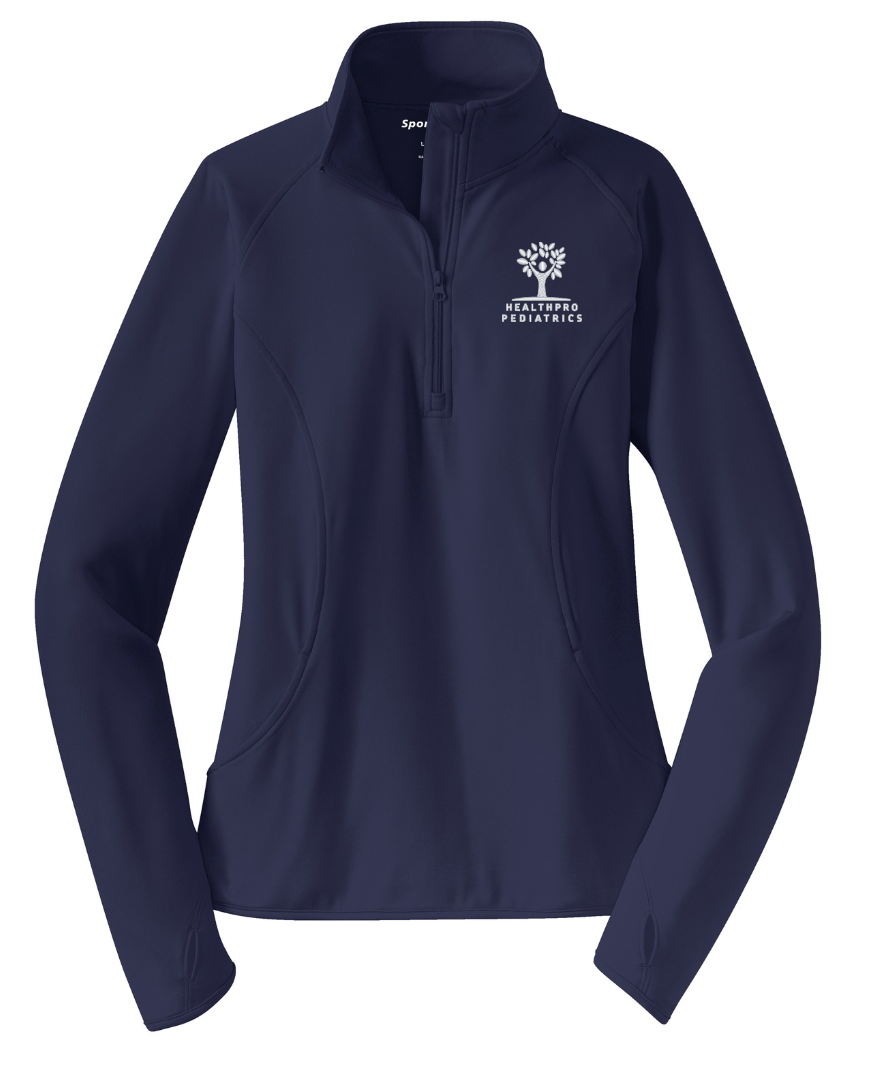 Healthpro LST850 Sport-Tek® Ladies Sport-Wick® Stretch 1/4-Zip Pullover