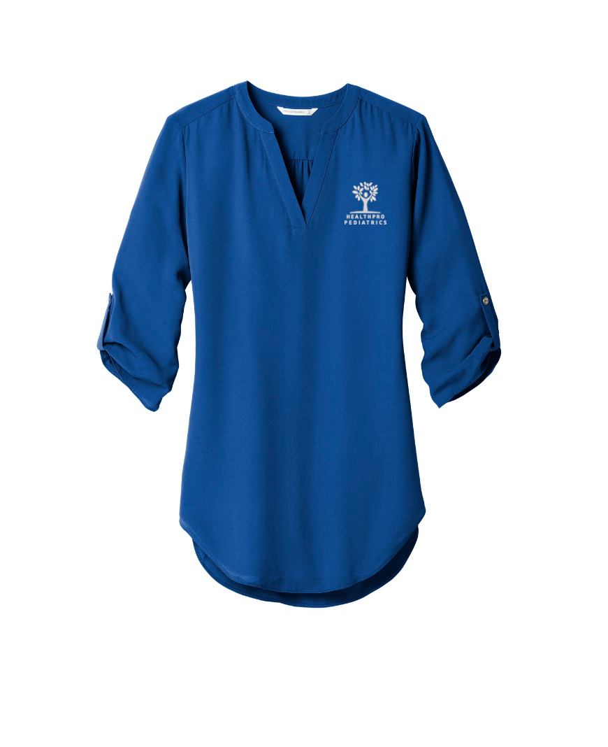 Healthpro Pediatrics LW701 Port Authority ® Ladies 3/4-Sleeve Tunic Blouse