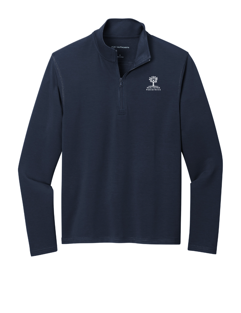 Healthpro Pediatrics K825 Port Authority® Microterry 1/4-Zip Pullover