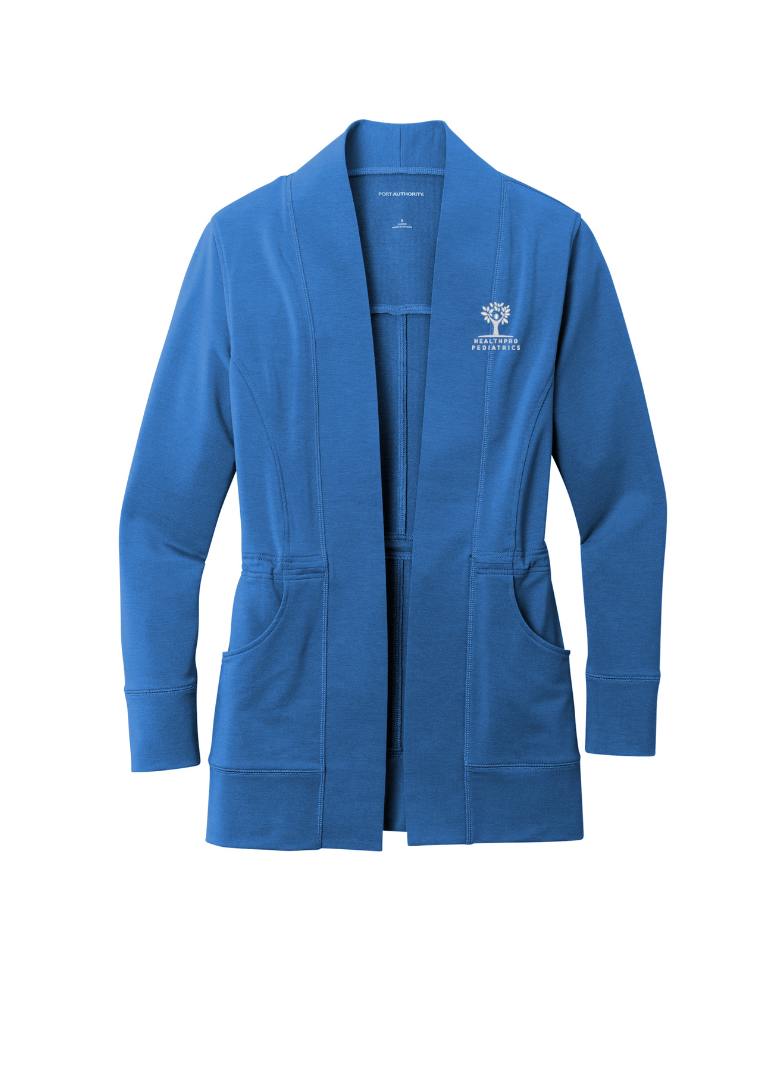 Healthpro Pediatrics LK825 Port Authority® Ladies Microterry Cardigan