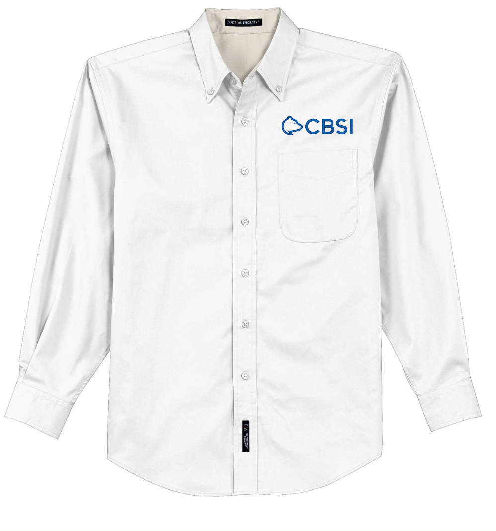 CBSI S608 Port Authority Long Sleeve Easy Care Shirt