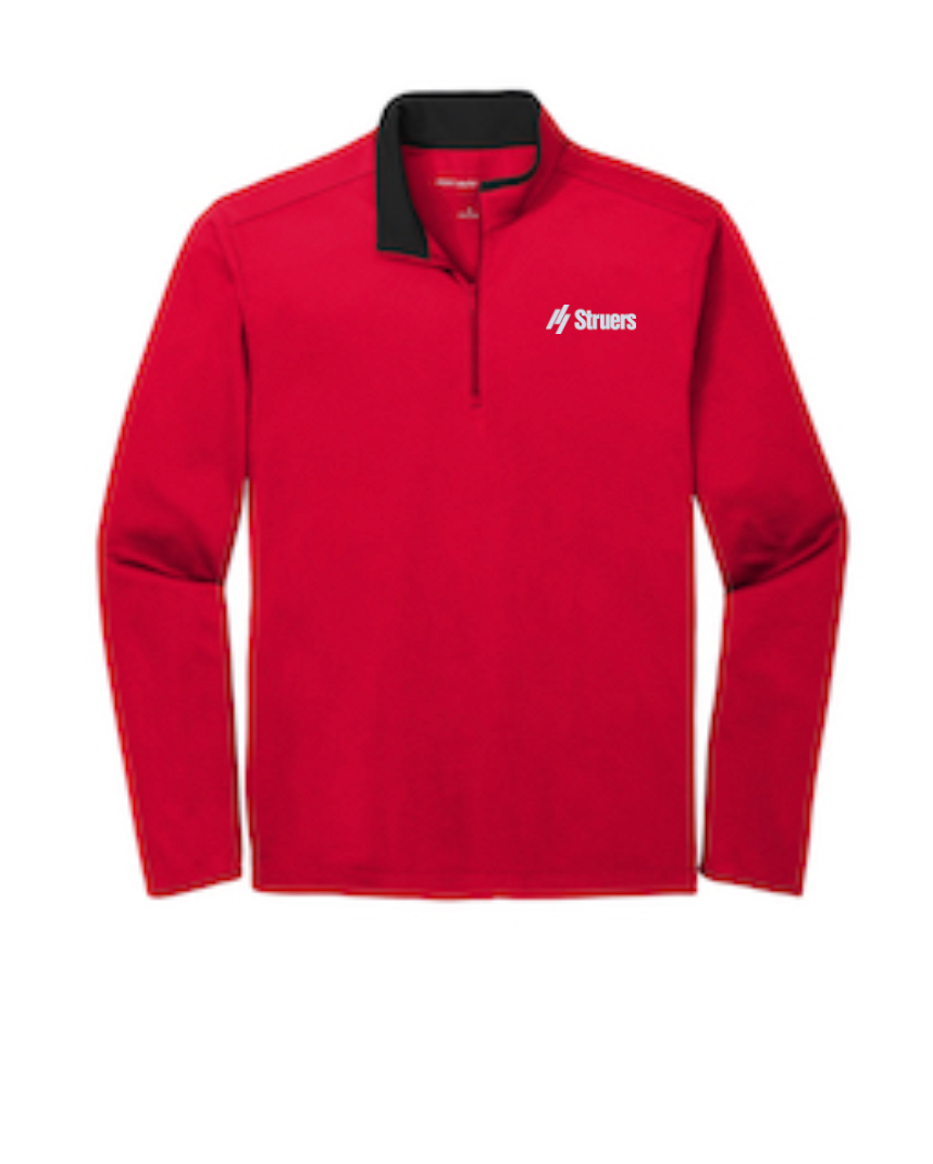 Struers Sales & Non- Service Apparel: K584 Port Authority ® Silk Touch ™ Performance 1/4-Zip