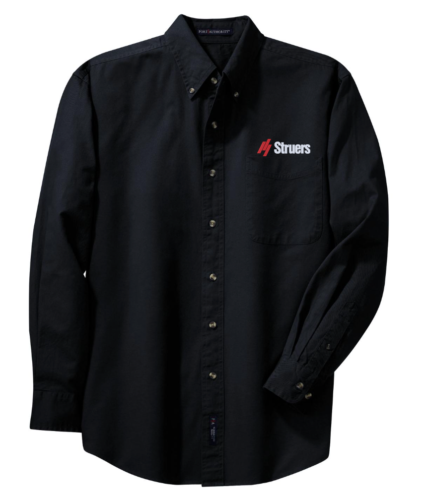 Struers Service/Cotton Apparel: S600T Port Authority® Long Sleeve Twill Shirt
