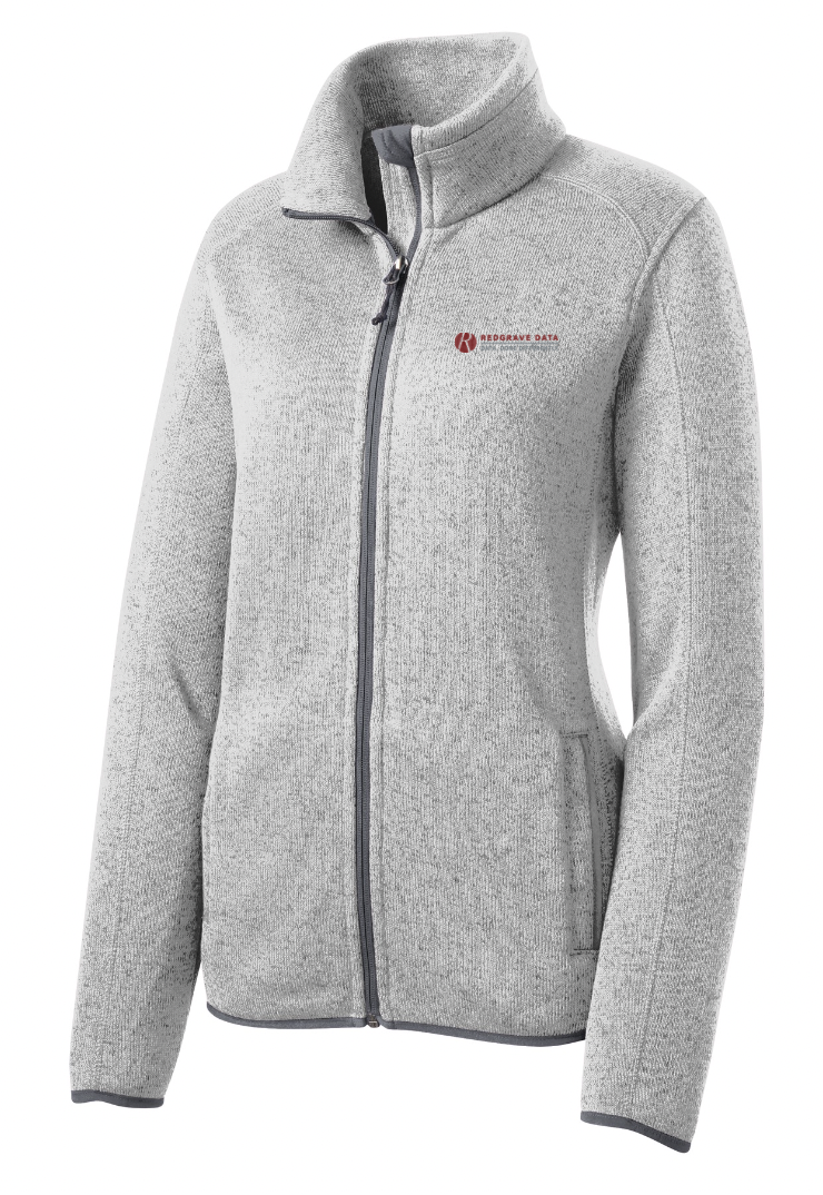 Redgrave Data L232 Port Authority® Ladies Sweater Fleece Jacket