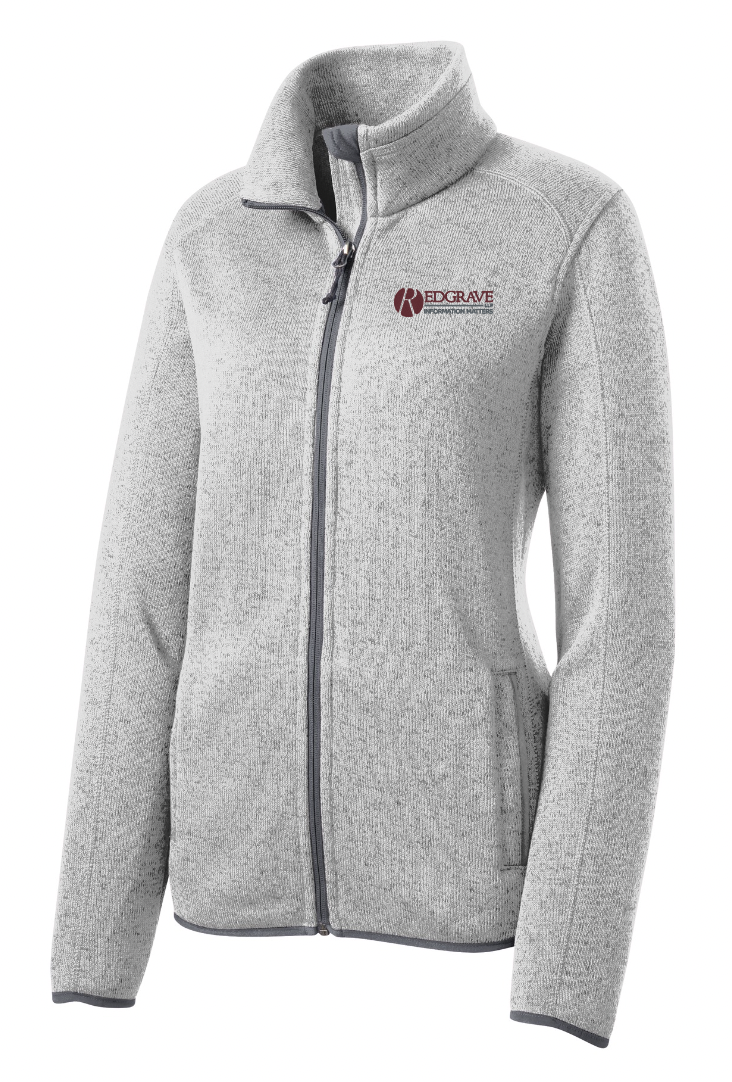 Redgrave LLP L232 Port Authority® Ladies Sweater Fleece Jacket