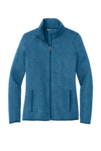 L232 Port Authority® Ladies Sweater Fleece Jacket