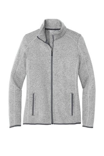 L232 Port Authority® Ladies Sweater Fleece Jacket