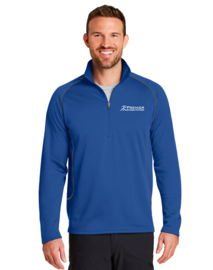 Premier Rehab EB236 Eddie Bauer® Smooth Fleece 1/2-Zip