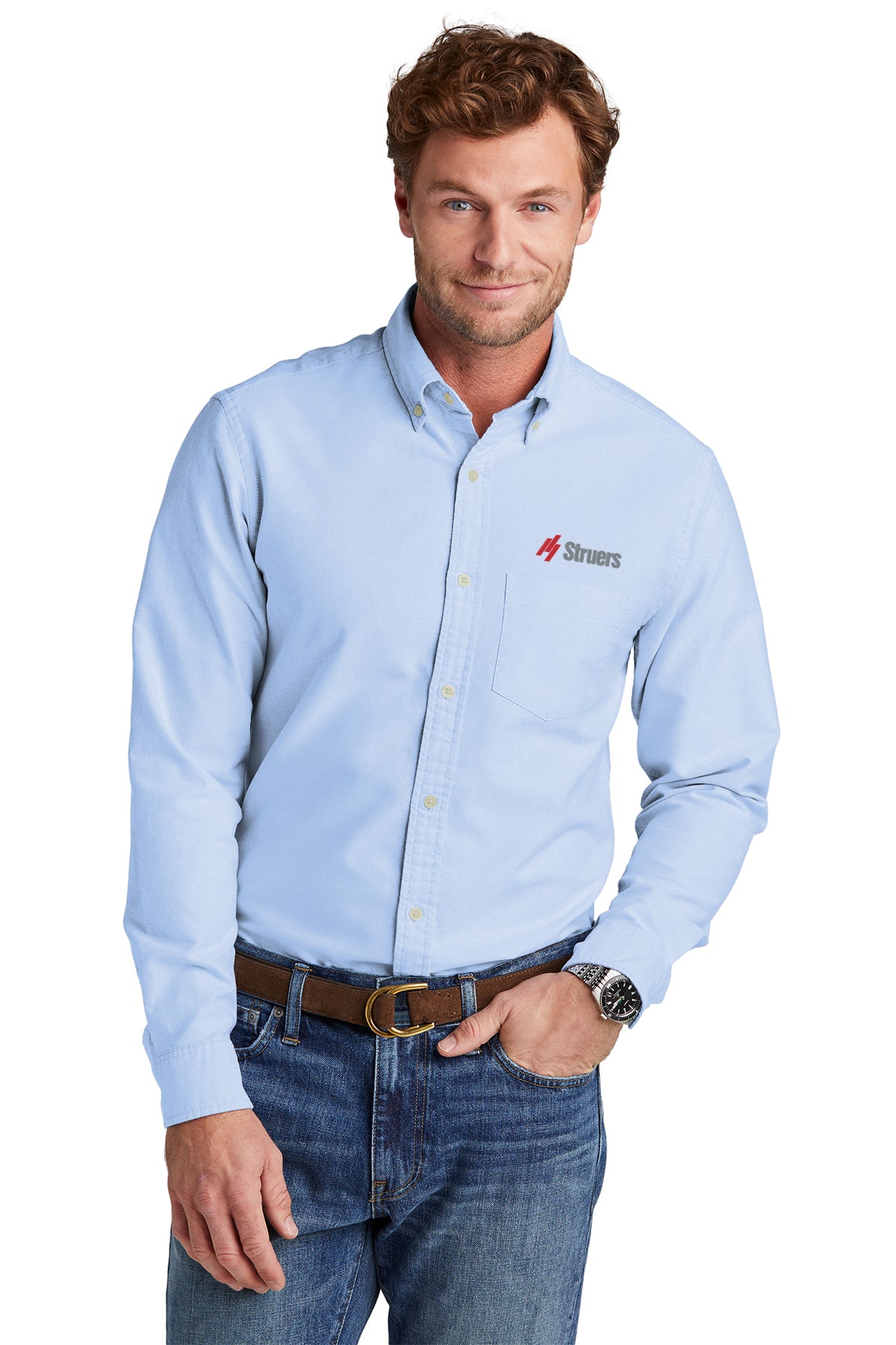 Struers Sales & Non- Service Apparel: BB18004 Brooks Brothers® Casual Oxford Cloth Shirt