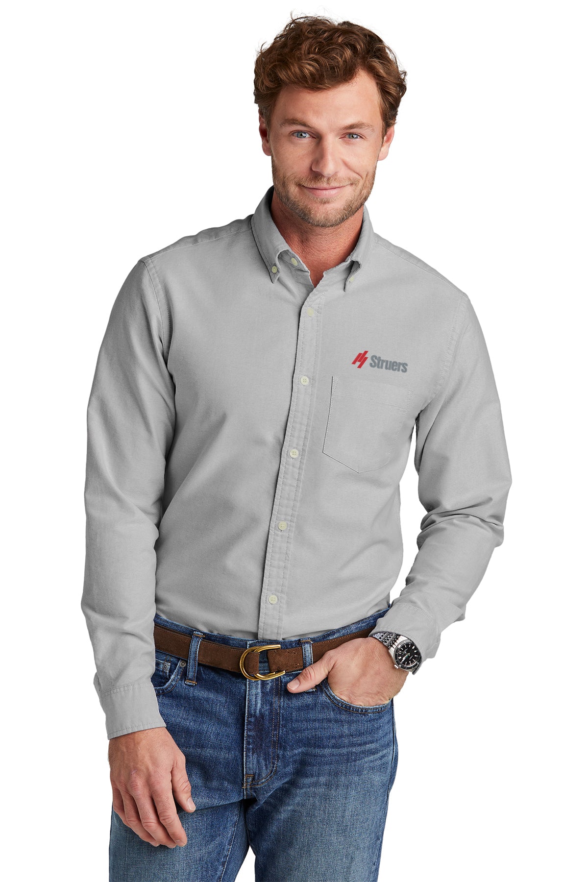 Struers Sales & Non- Service Apparel: BB18004 Brooks Brothers® Casual Oxford Cloth Shirt