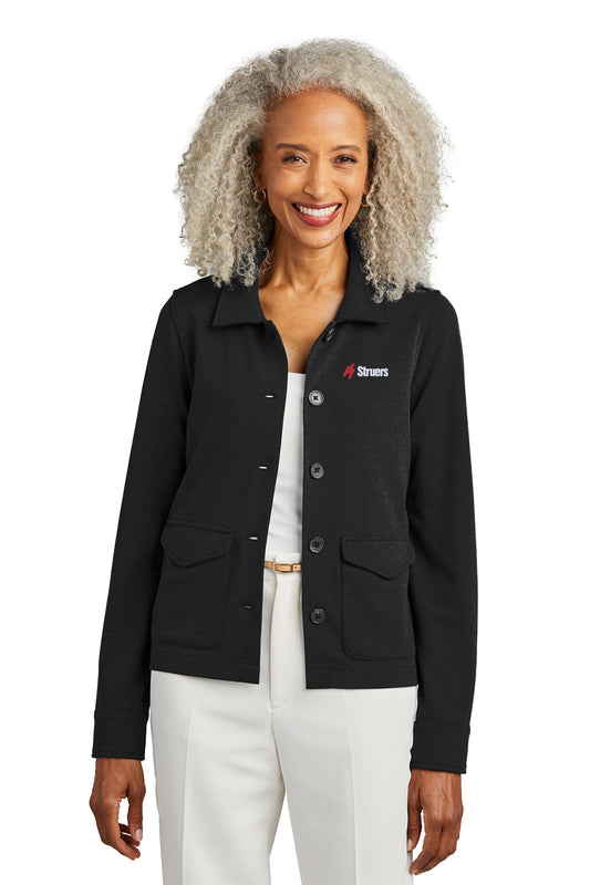 Struers Sales & Non- Service Apparel: BB18205 Brooks Brothers® Women’s Mid-Layer Stretch Button Jacket