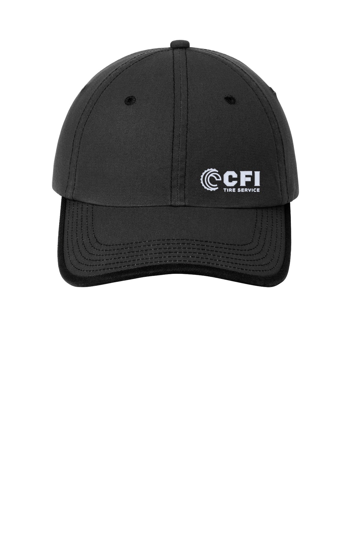 CFI Tire Service C835 Port Authority® Vintage Washed Contrast Stitch Cap