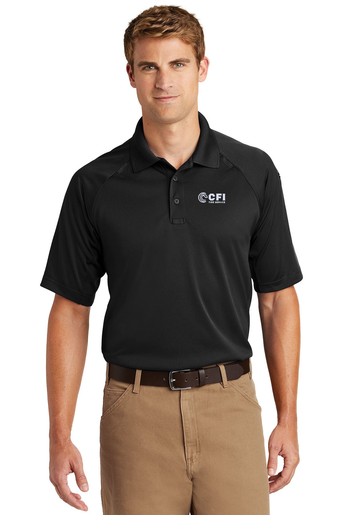 CFI Tire Service CS410 CornerStone® - Select Snag-Proof Tactical Polo