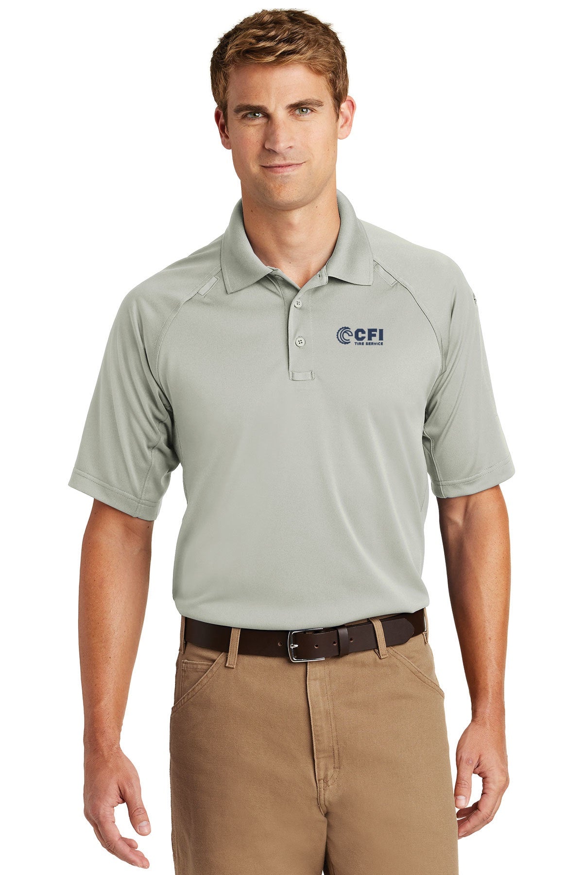 CFI Tire Service CS410 CornerStone® - Select Snag-Proof Tactical Polo