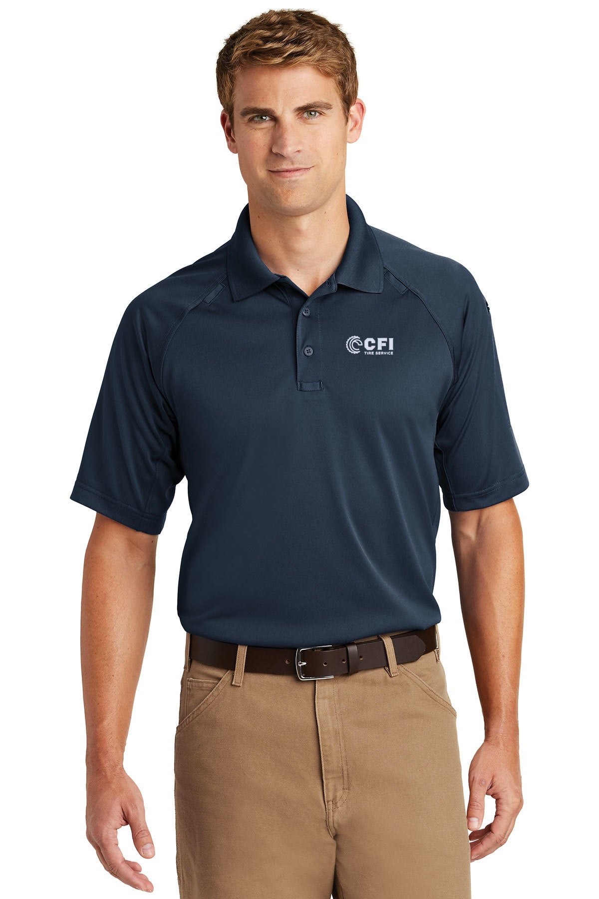 CFI Tire Service CS410 CornerStone® - Select Snag-Proof Tactical Polo