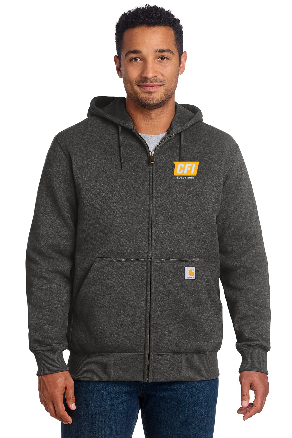 CFI Solutions CT100614 Carhartt® Rain Defender® Paxton Heavyweight Hooded Zip-Front Sweatshirt