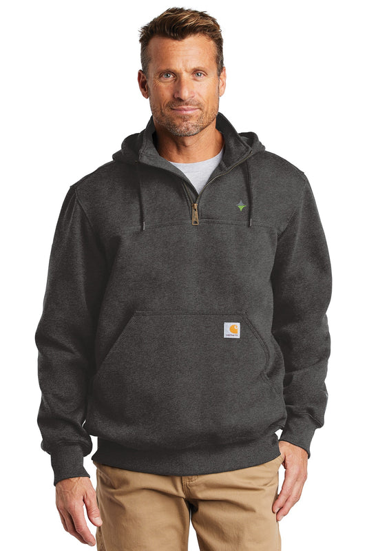 Dawson Tire CT100617 Carhartt ® Rain Defender ® Paxton Heavyweight Hooded Zip Mock Sweatshirt