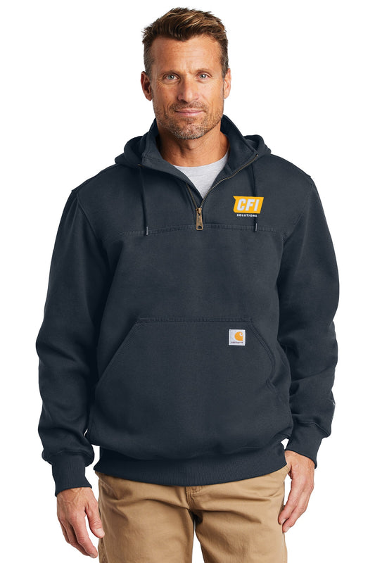 CFI Solutions CT100617 Carhartt ® Rain Defender ® Paxton Heavyweight Hooded Zip Mock Sweatshirt