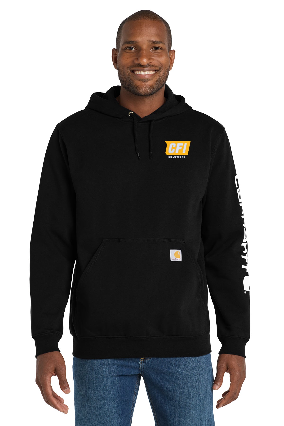CFI Solutions CTK288 Carhartt® Midweight Hooded Logo Sweatshirt