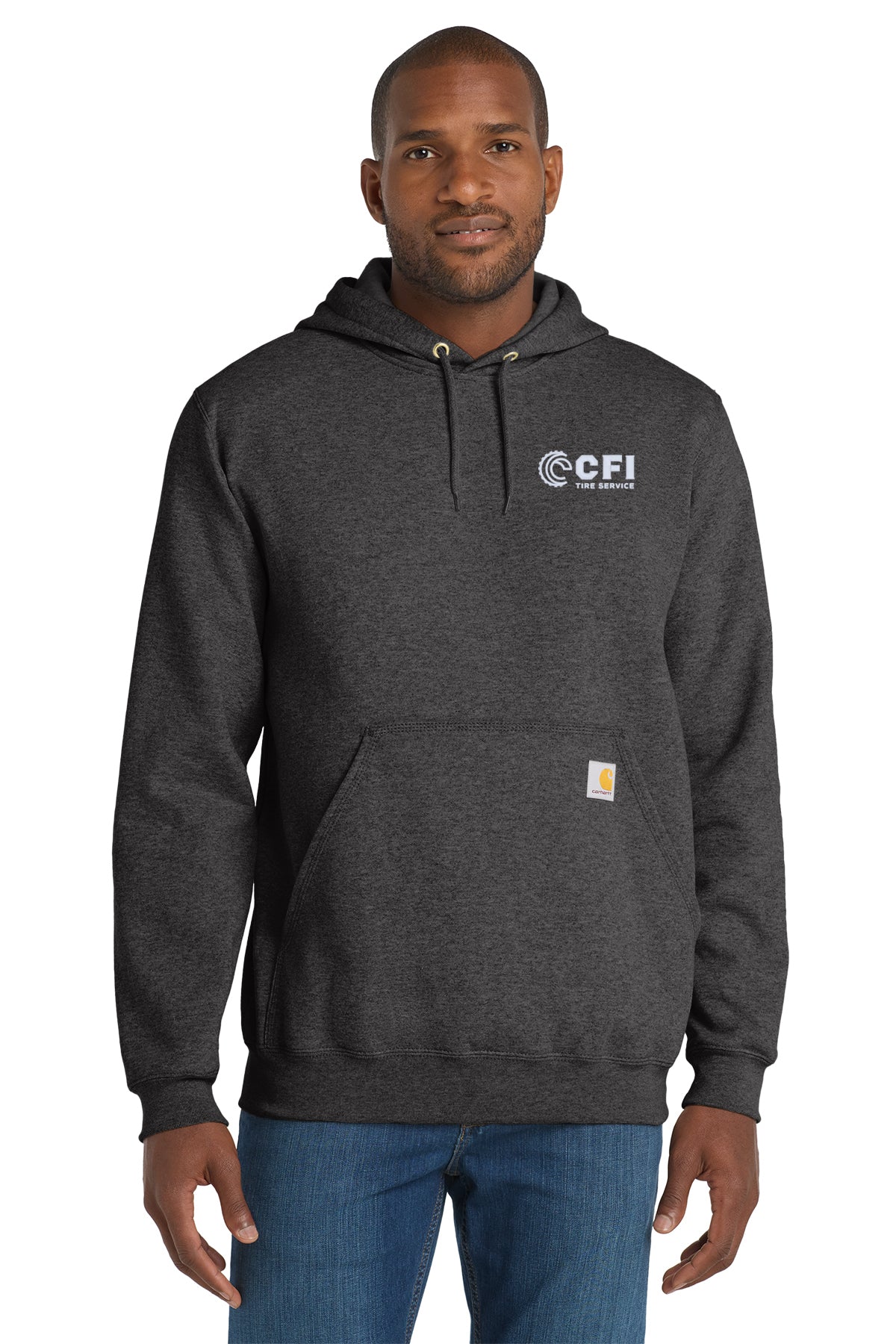CFI Tire Service CTK288 Carhartt® Midweight Hooded Logo Sweatshirt