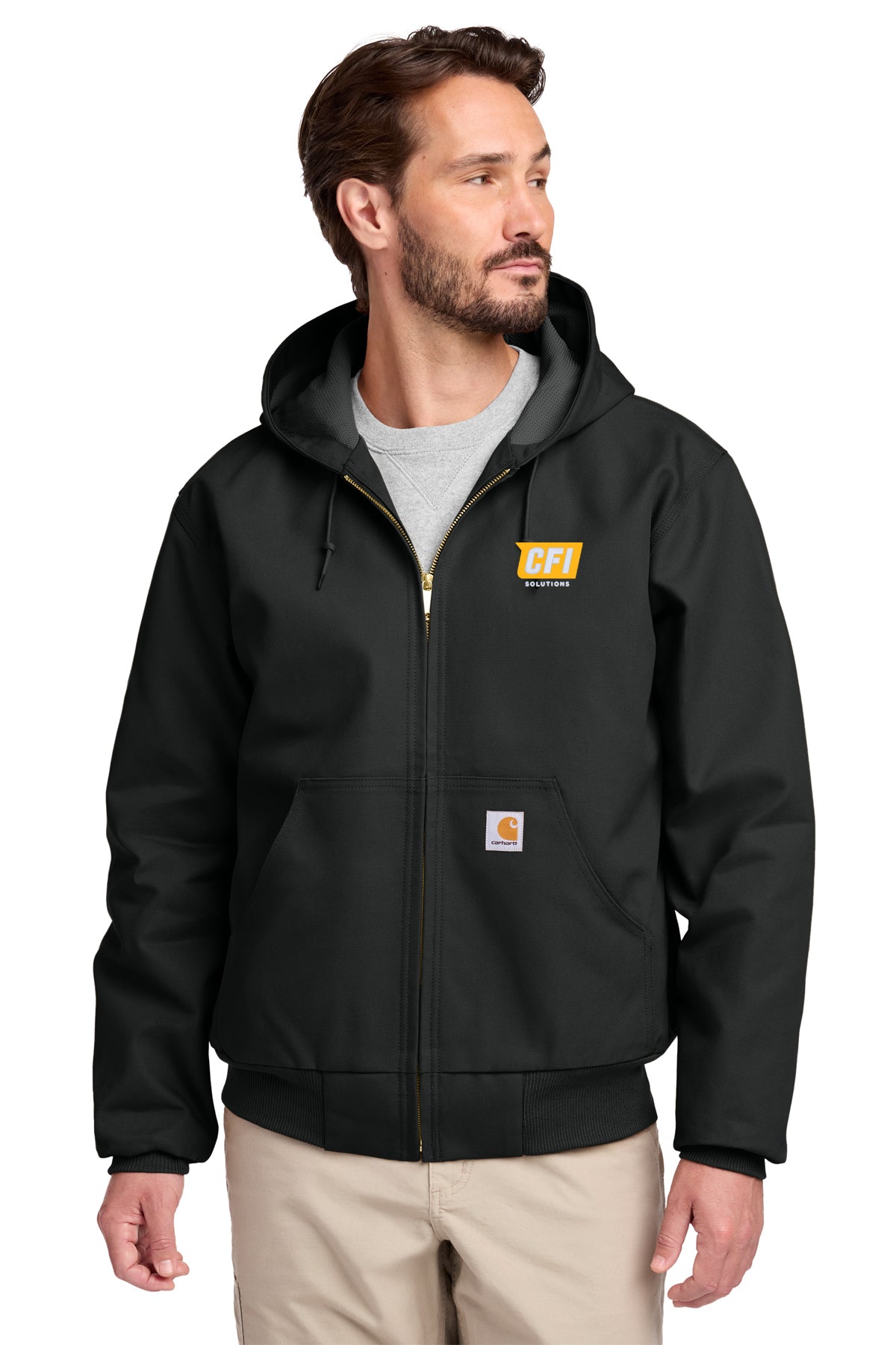 CFI Solutions CTT106678 Carhartt® Tall Thermal-Lined Duck Active Jacket