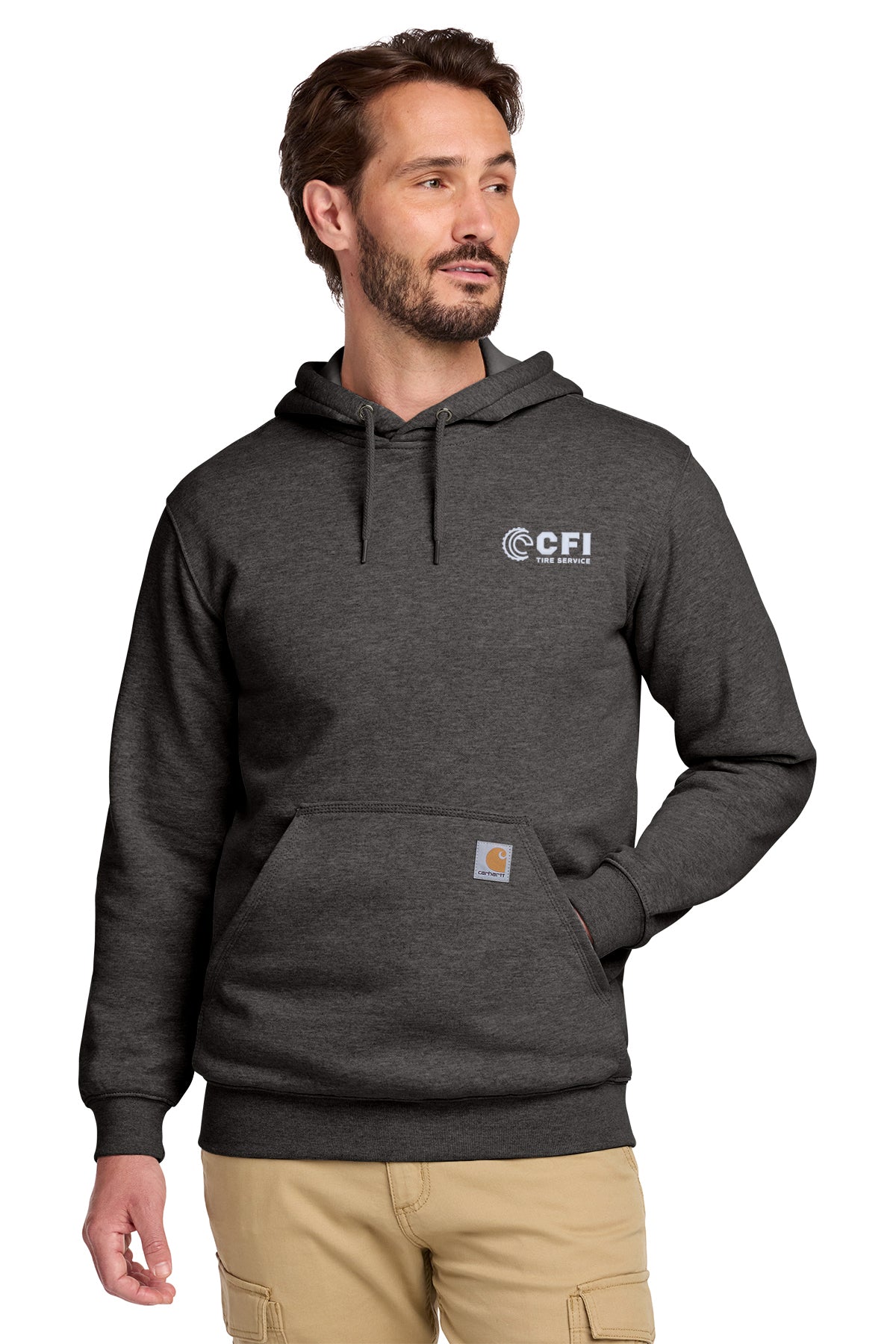 CFI Tire Service CTTK121  Carhartt® TALL Midweight Hooded Sweatshirt