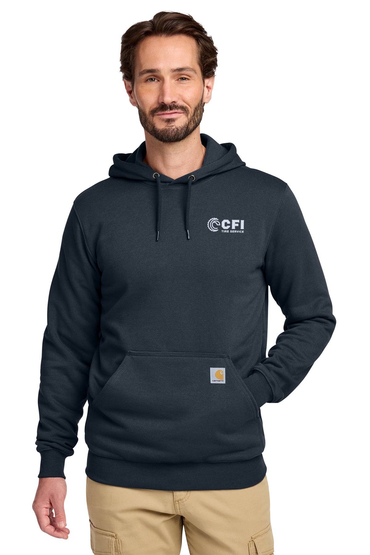 CFI Tire Service CTTK121  Carhartt® TALL Midweight Hooded Sweatshirt