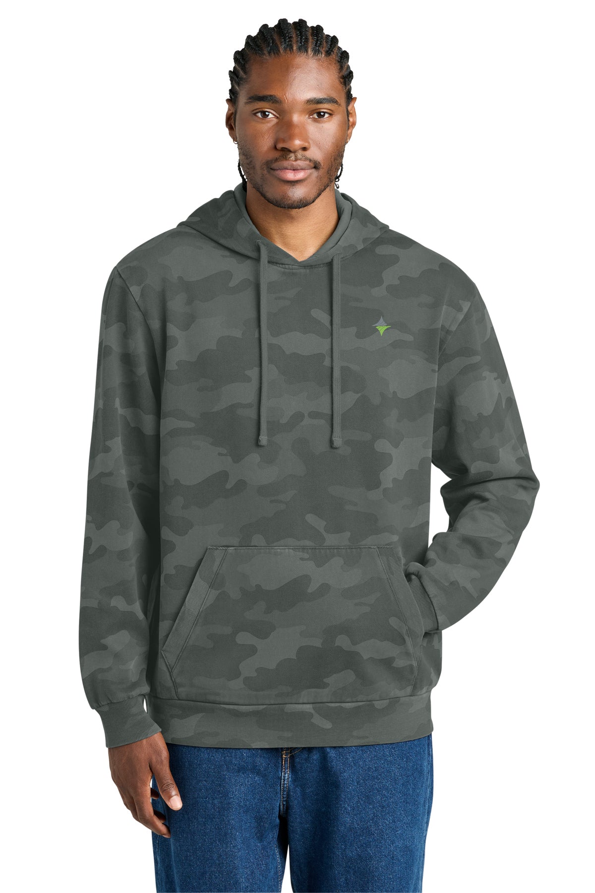 Dawson Tire DT2200C District Wash™ Camo Fleece Hoodie