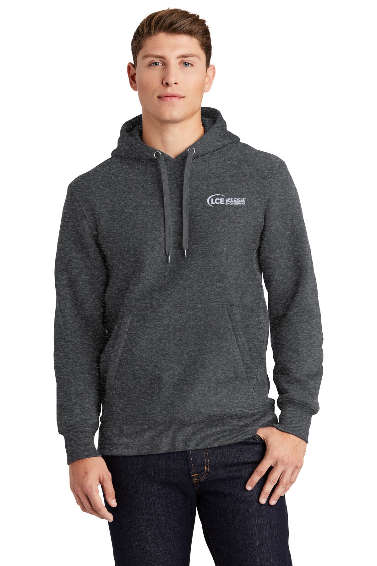 LCE F281 Sport-Tek® Super Heavyweight Pullover Hooded Sweatshirt