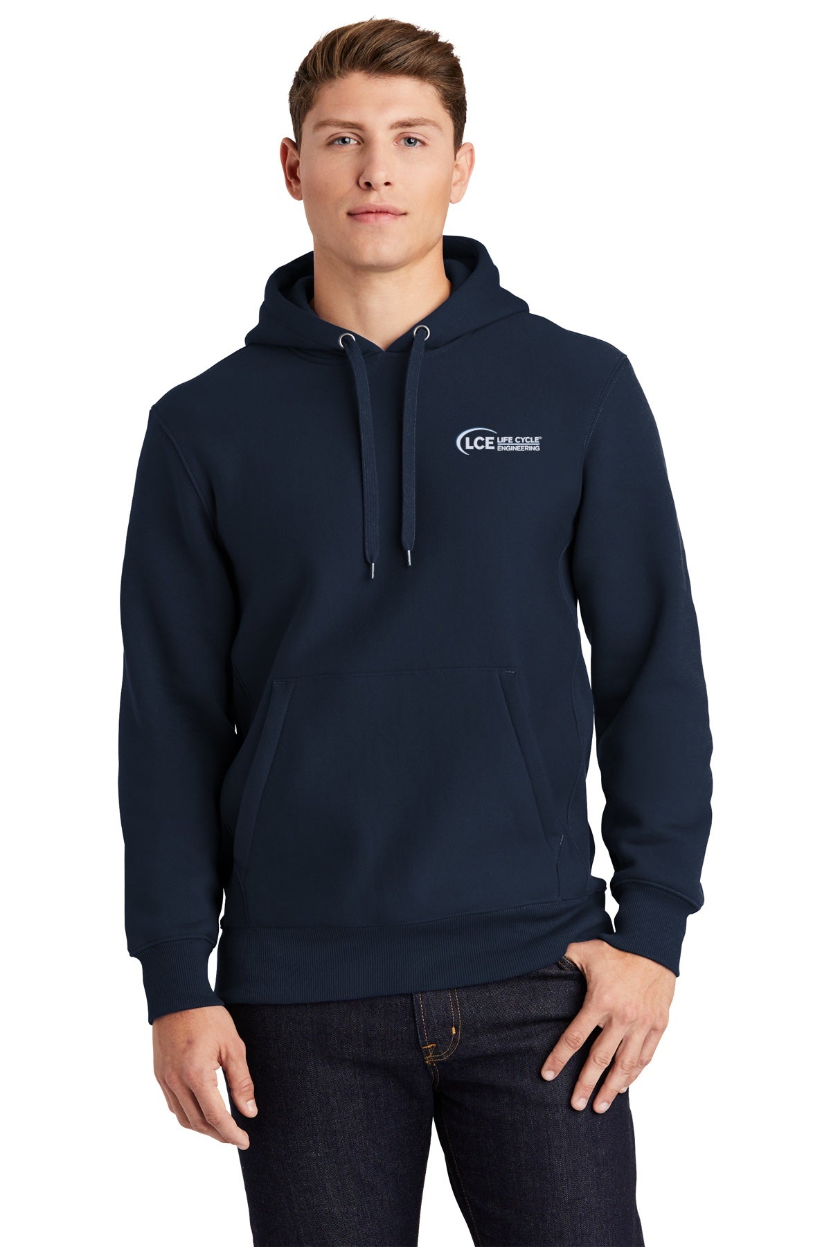 LCE F281 Sport-Tek® Super Heavyweight Pullover Hooded Sweatshirt