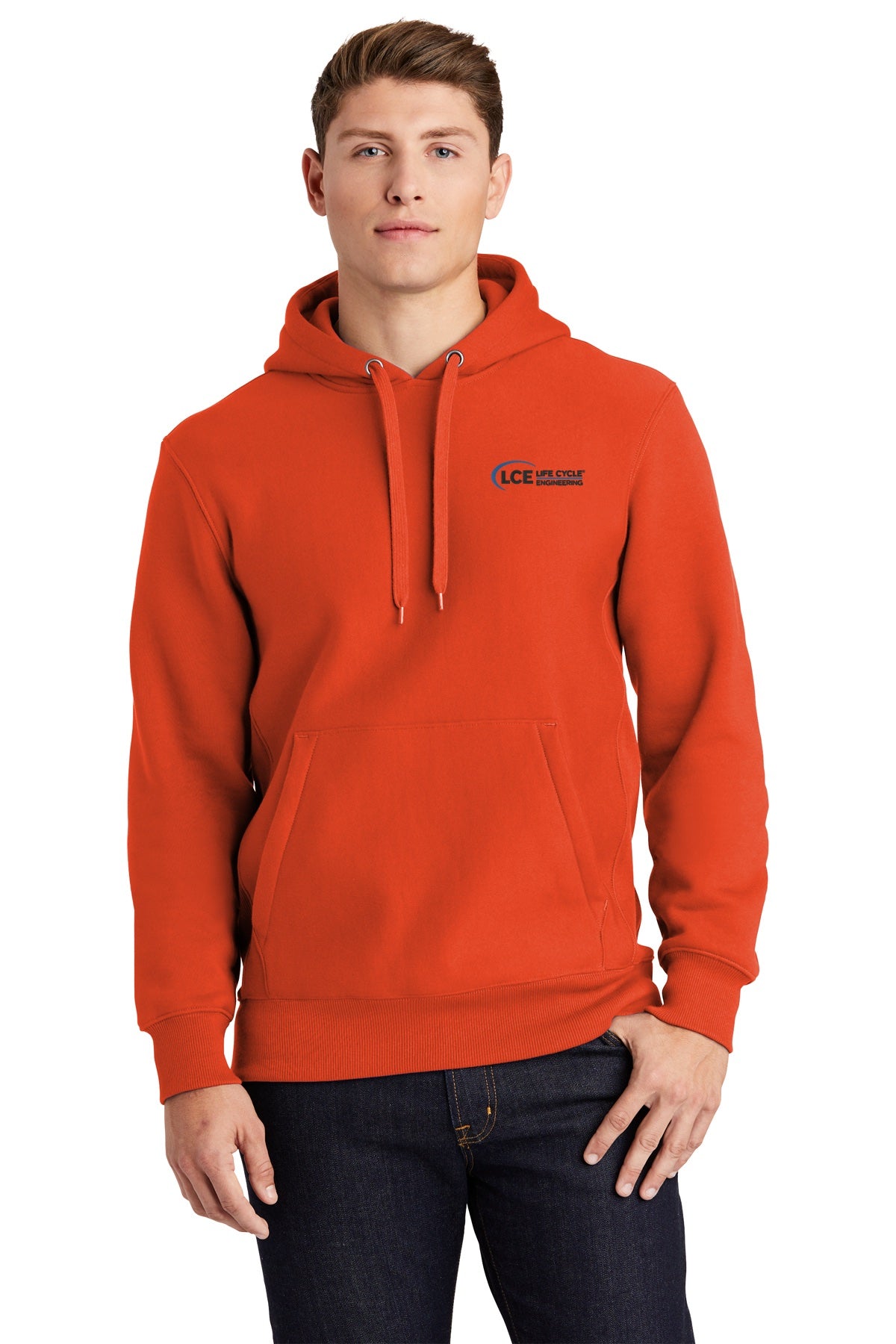 LCE F281 Sport-Tek® Super Heavyweight Pullover Hooded Sweatshirt