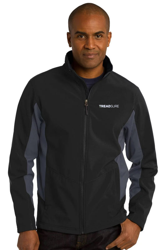 Treadsure J318 Port Authority® Core Colorblock Soft Shell Jacket