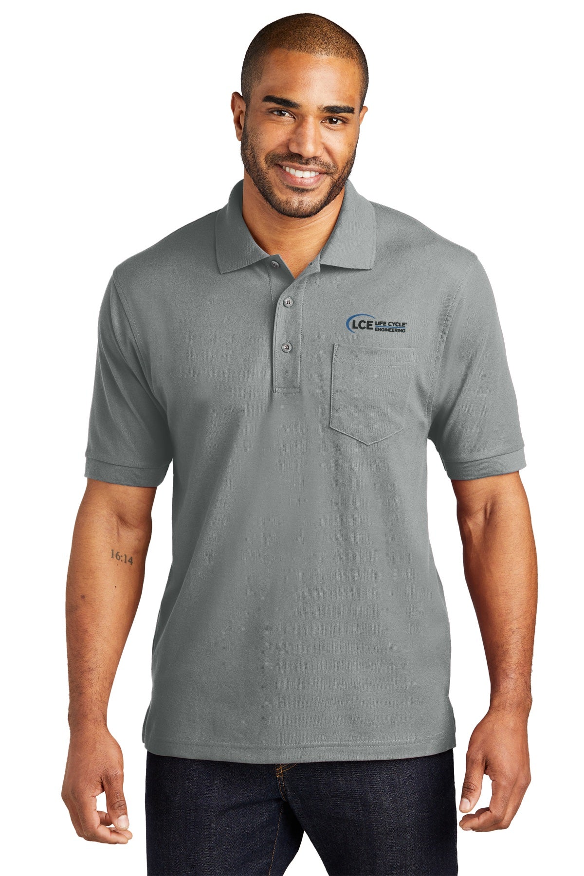 LCE K500P Port Authority® Silk Touch™ Polo with Pocket