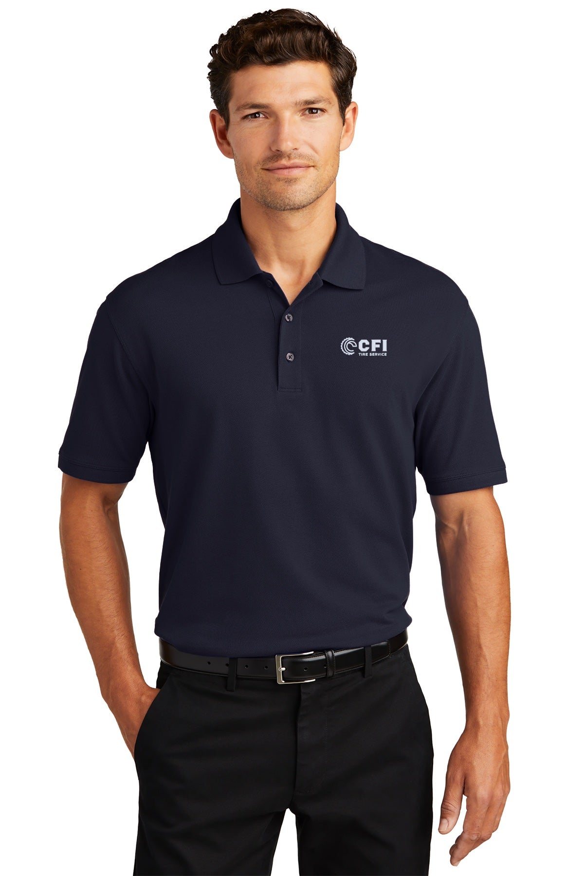 CFI Tire Service K8000 Port Authority® EZCotton™ Polo