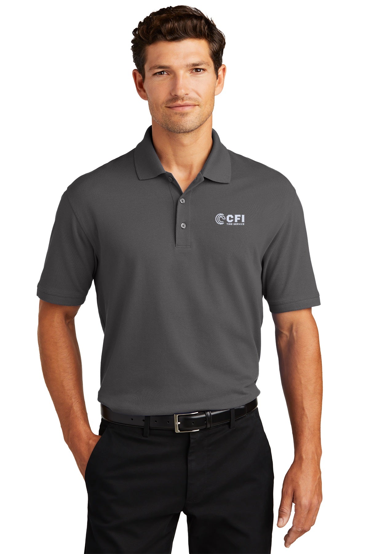 CFI Tire Service K8000 Port Authority® EZCotton™ Polo